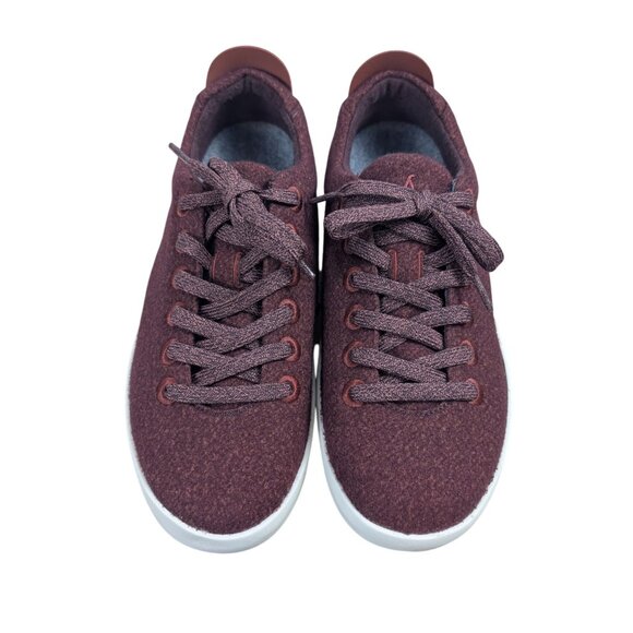 Allbirds Mens Wool Piper Hazy Burgundy Mens 8 Sneakers Sustainable Casual Shoe - Picture 1 of 9